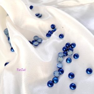 Jumatati perla de cusut cod 15 albastru electric - 8 mm